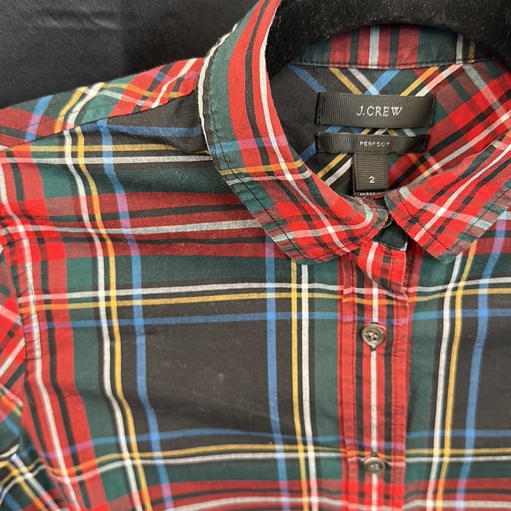 J. Crew perfect button down - Picture 2 of 6